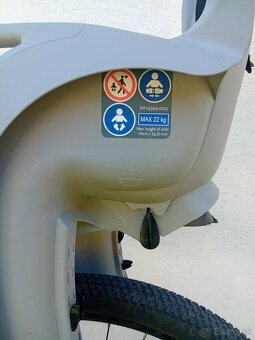 Sedačka na bicykel HAMAX, úplne ako nová. - 4