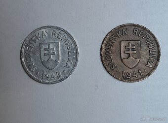 50 halier (haliere) slovenský štát - 4