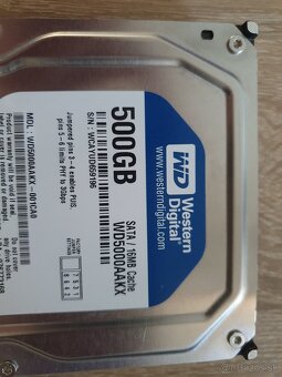 WD HDD 500GB - 4