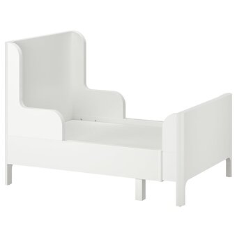 2 ružové IKEA rastúce postele + koberec - 4
