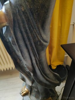 Budha - Starožitná socha Kwan Jin v životnej veľkosti - 4