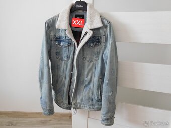 Pánska riflová bunda XXL - 4