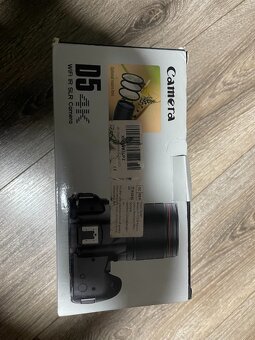 D5 HD WiFi digitálna kamera 4K s dvoma šošovkami DV videokam - 4