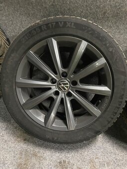 Predám kolesa ALU Elektrony Originál Volkswagen - 4