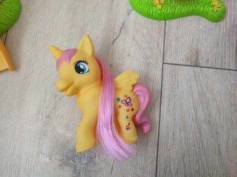 NOVÁ Sada My little pony, koníky s hojdačkou a šmýkačkou - 4