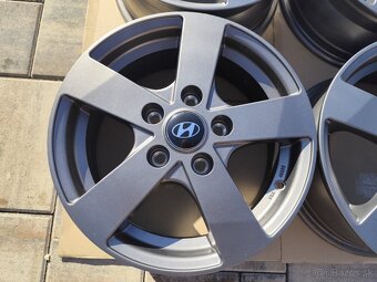 5x114,3 r15 hliníkové disky Hyundai, Kia, grafit - 4
