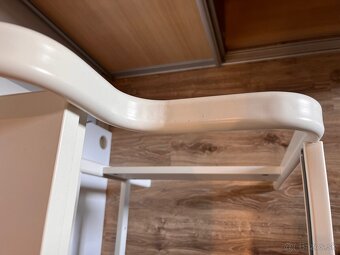 Písací / herný stôl Fredde IKEA biely - 4