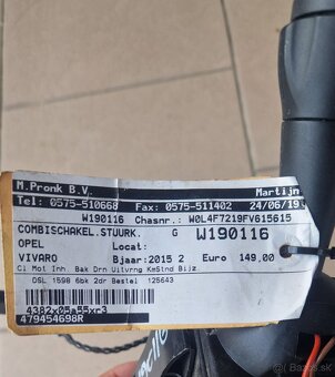 Prepinace TRAFIC VIVARO TALENTO - 4