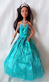 Dlhé Barbie šaty s doplnkami - 4