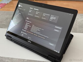 Dotykový business notebook Fujitsu Lifebook P727 2v1 - 4