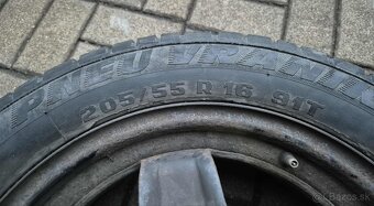 4ks komplet zimne kolesa 205/55R16 opel
 - 4