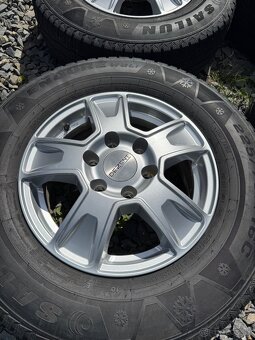 Kolesá DEZENT Van 6x130 ET62 + zimné pneu 225/75 r16 C - 4