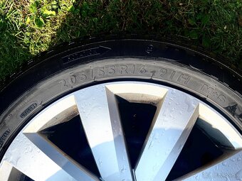 Predám zimné pneumatiky 205/55 R16 91H M+S - 4