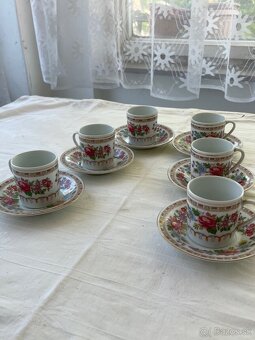 Porcelánove mokka šalky - 4