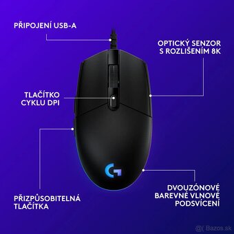 Logitech G203 Lightsync, black - 4