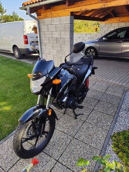 Honda cb125f - čierna - 4