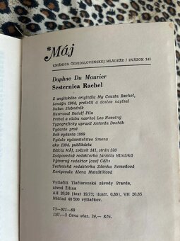 Sesternica Ráchel - Daphne du Maurier r.1969 - 4
