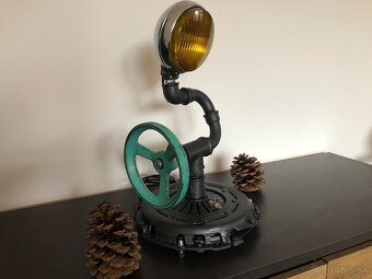 Industriálna lampa - STEAMPUNK V - 4
