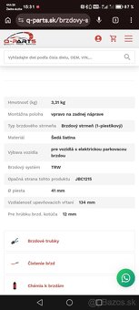 Brzdový strmeň Audi A6 C6 - 4