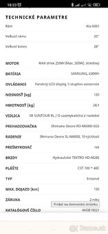 Nový Krosový elektrobicykel/ebike MTF Cross 7.0 - 4