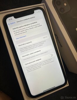 iPhone 11 64gb black - 100% batéria - 4
