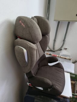 Predam Autosedacku CYBEX SOLUTION Q2-FIX farba khaki/brown - 4