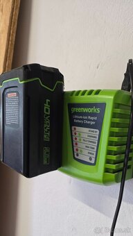 Baterkova AKU - kosačka Greenworks - 4