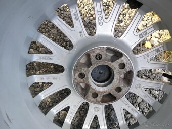 4ks alu disky orig. Škoda 5x100 r16 - 4