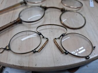 Predám starožitné okuliare lorňon 25€ ,cviker15€ - 4
