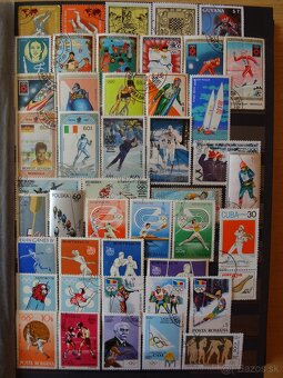 Pekná zbierka známok ŠPORT 1 - 4