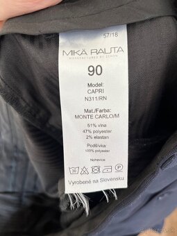 Pansky oblek tmavomodry - 4