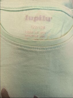 Nová dievčenská bavlnená suprava 122/128 - 4