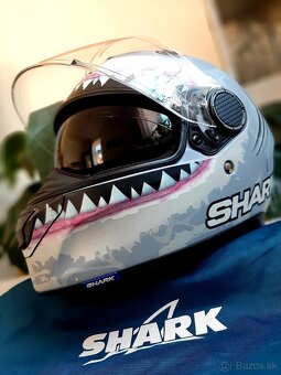Přilba Shark Spartan Carbon / Replica Lorenzo.. NOVÁ - 4
