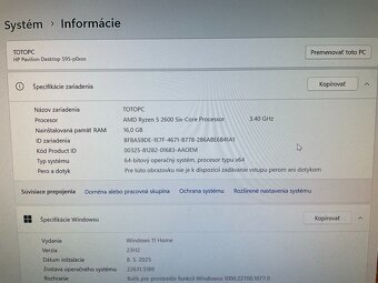 HP Pavilion 595-p0013nc - 4