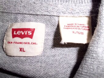 Levis pánske sivé polo tričko L-XL - 4