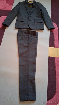 Detské sako ,nohavice ,biela košeľa na 9 rokov - 4