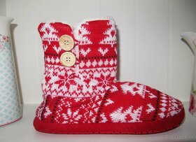 Vianočné papuče - 4