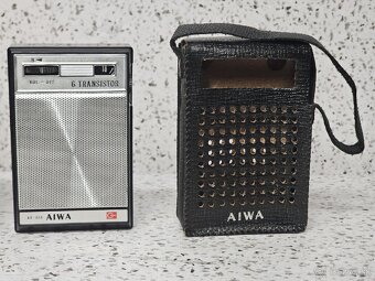 Rarita - ROK 1966 / Tranzistorové Radio AIWA AR-666 + BOX - 4