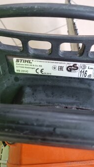Motorová píla Stihl MS 231 - 4