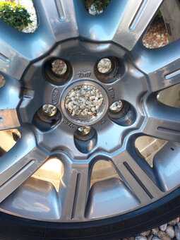 4-obute alu origi Ford 5x108 R17 J7/ET55 pneu 225/50 R17 - 4