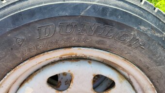 Predám oceľové disky s pneu 205/75R16C - 4
