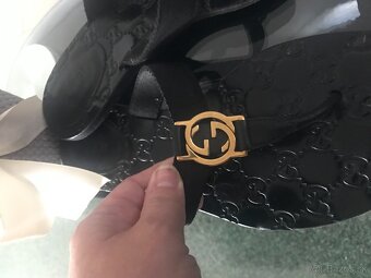 GUCCI originál damske slapky veľkosť 39 - 4