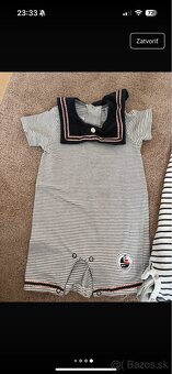 Letne overaly chlapec 3-6m, nove - 4