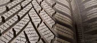 Predám 4ks jazdené zimné 195/55r15-85H Continental top stav - 4