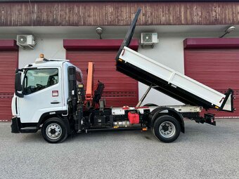 Renault D 6,5 150 sklápač s hydraulickou rukou palfinger - 4