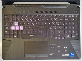 Asus TUF F15 - Intel i5 - 32GB - RTX 3050 - 2,5TB NVMe - 4