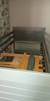 Použivaná dvojposchodová posteľ - 4