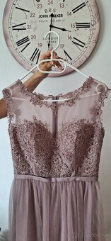 Nové spoločenské šaty veľkosť S - 4