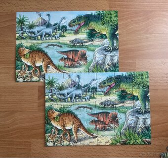 Ravensburger puzzle Svet Dinosaurov - 2x24 - 4