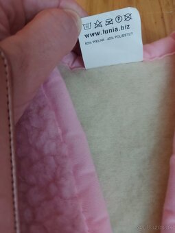 Vesta z ovcieho runa pre dievca NOVA - 4